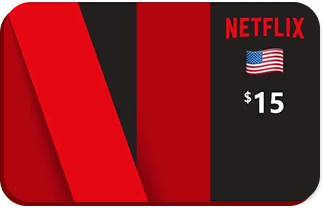 USD $15 - Netflix Gift Card